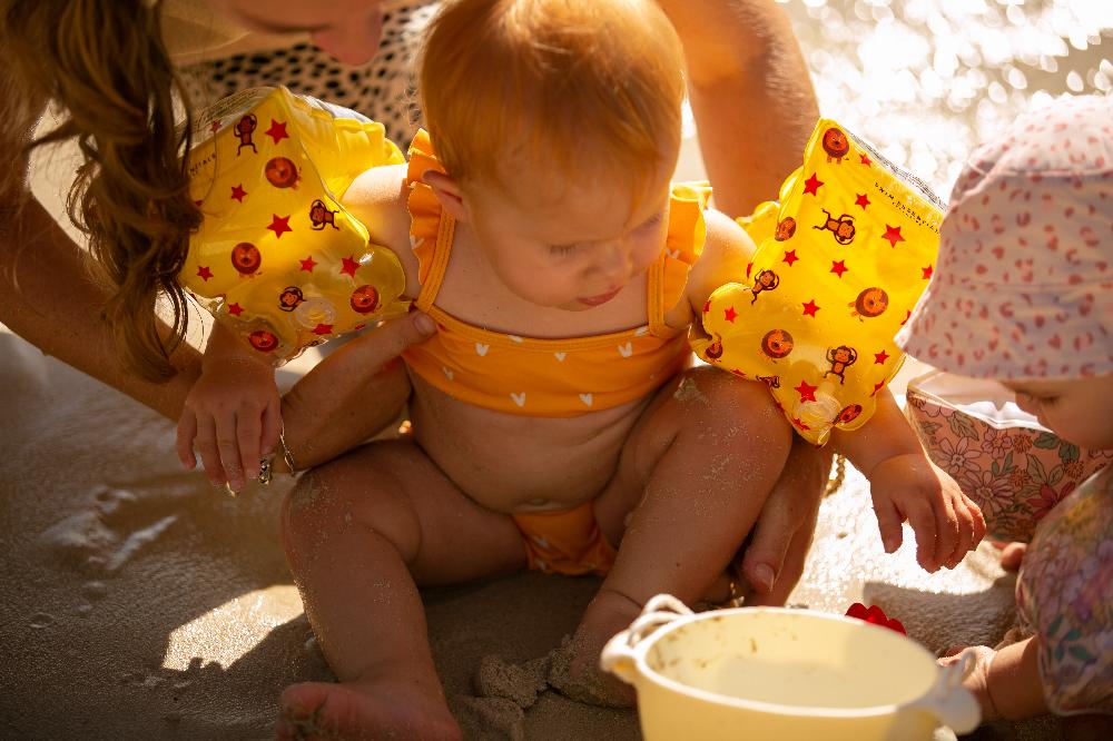 babymarkt Lila Leopard Schwimmflügel (0-2 Jahre) Letzte 3 Tage