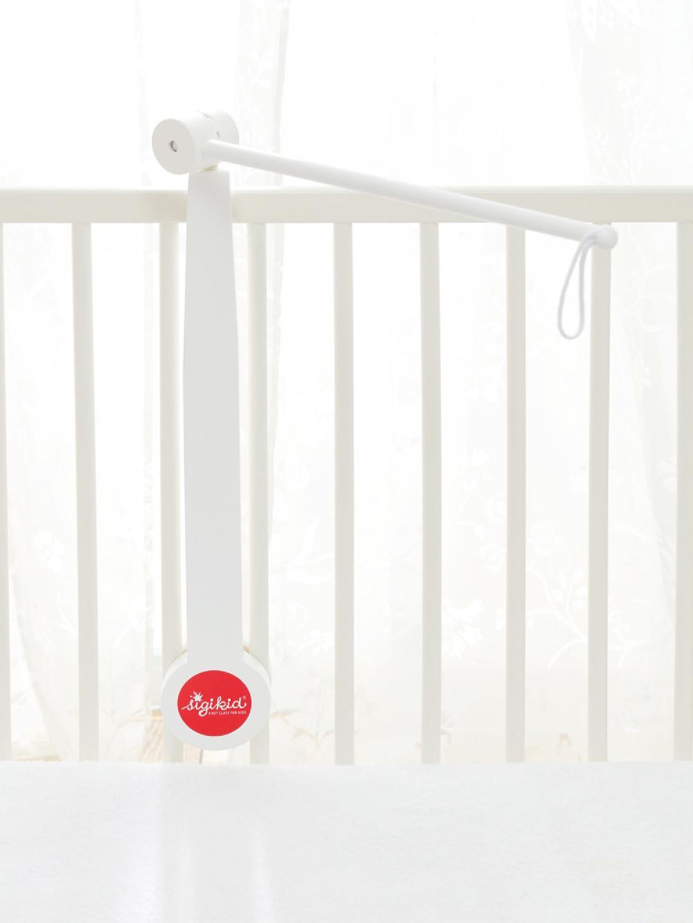 babymarkt Mobile-Halter Holz weiß Nur für heute