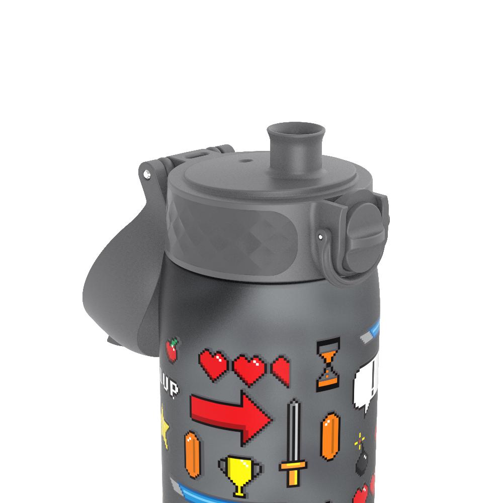 babymarkt Trinkflasche auslaufsicher 500 ml Gamer / grau Vatertagsangebot