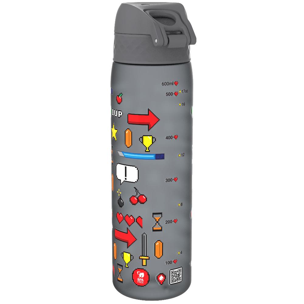 babymarkt Trinkflasche auslaufsicher 500 ml Gamer / grau Vatertagsangebot