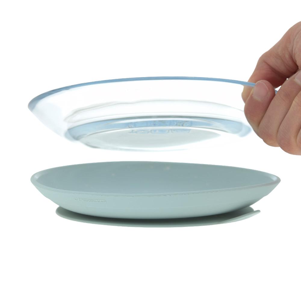 babymarkt Esslernset aus Glas und Silikon blue Neueste Mode