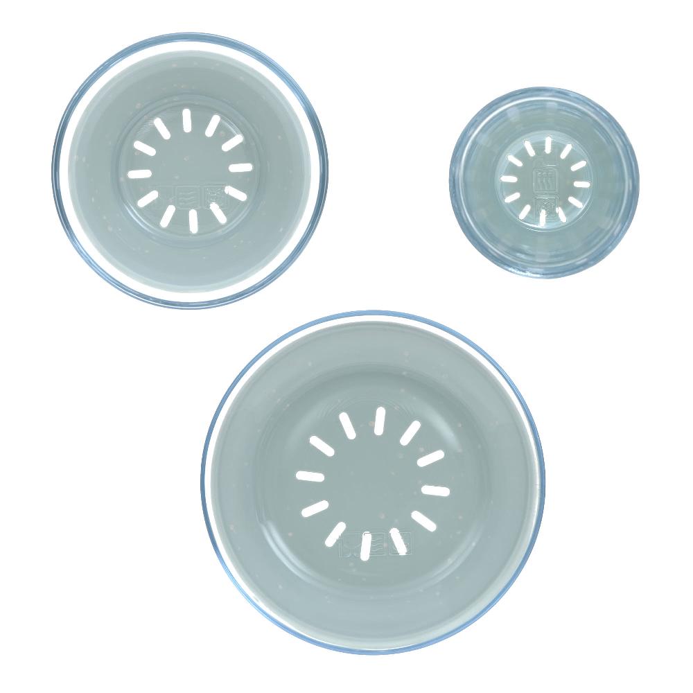 babymarkt Esslernset aus Glas und Silikon blue Neueste Mode