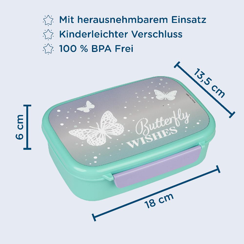 babymarkt Brotzeitdose Butterfly Wishes Blitzangebot