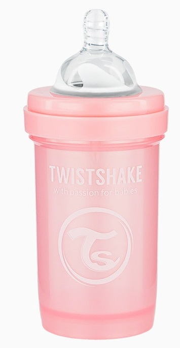 babymarkt Babyflasche Anti-Kolik ab 0 Monate 180 ml Pearl Pink Kauf eins, bekomm eins gratis