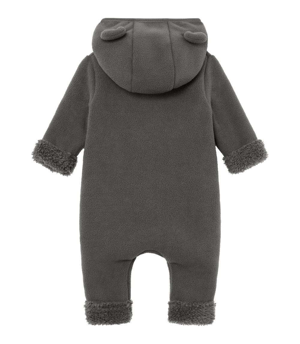 babymarkt Fleece Overall kuddel grau Super Sparpreis