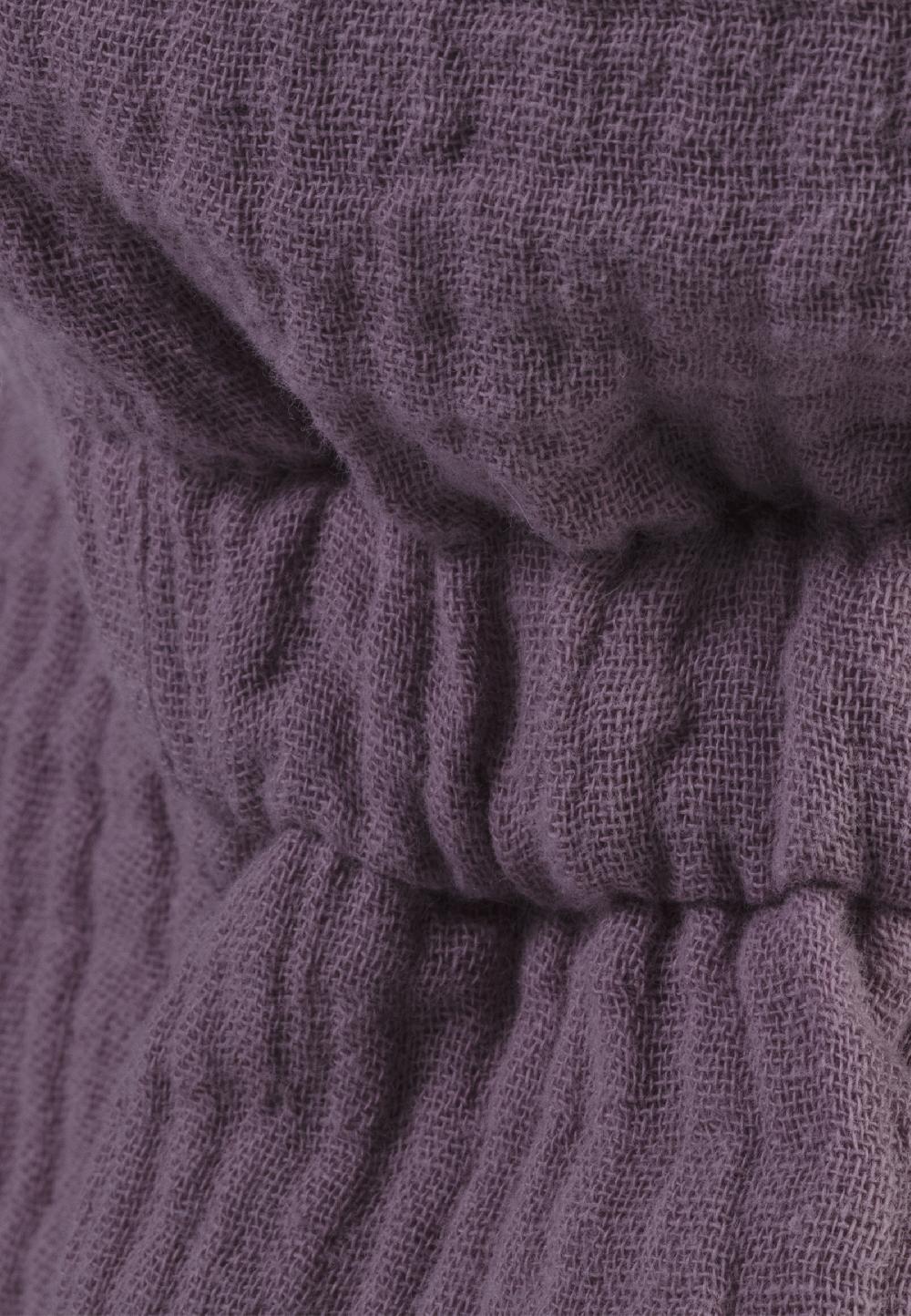 babymarkt Schirmmütze mit Nackenschutz Musselin pastellviolett Sonderangebot der Fabrik