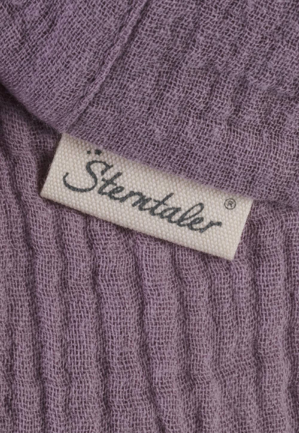 babymarkt Schirmmütze mit Nackenschutz Musselin pastellviolett Sonderangebot der Fabrik
