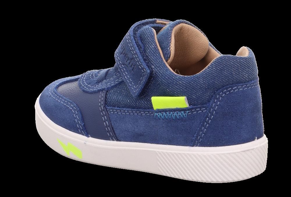 babymarkt Halbschuh Supies blau/gelb (mittel) Fabrikladen