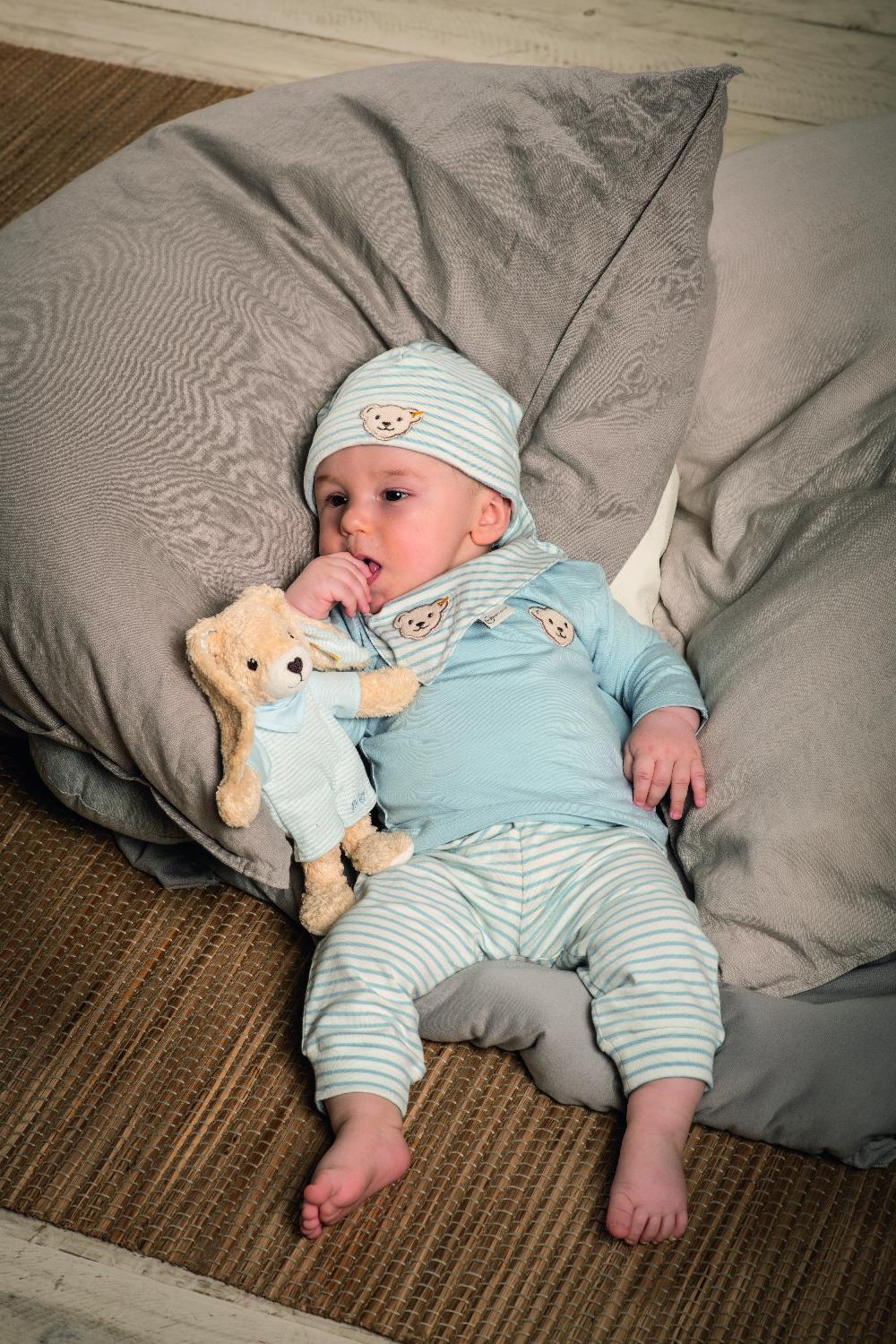 babymarkt Mütze GOTS celestail blue Kostenloser Versand