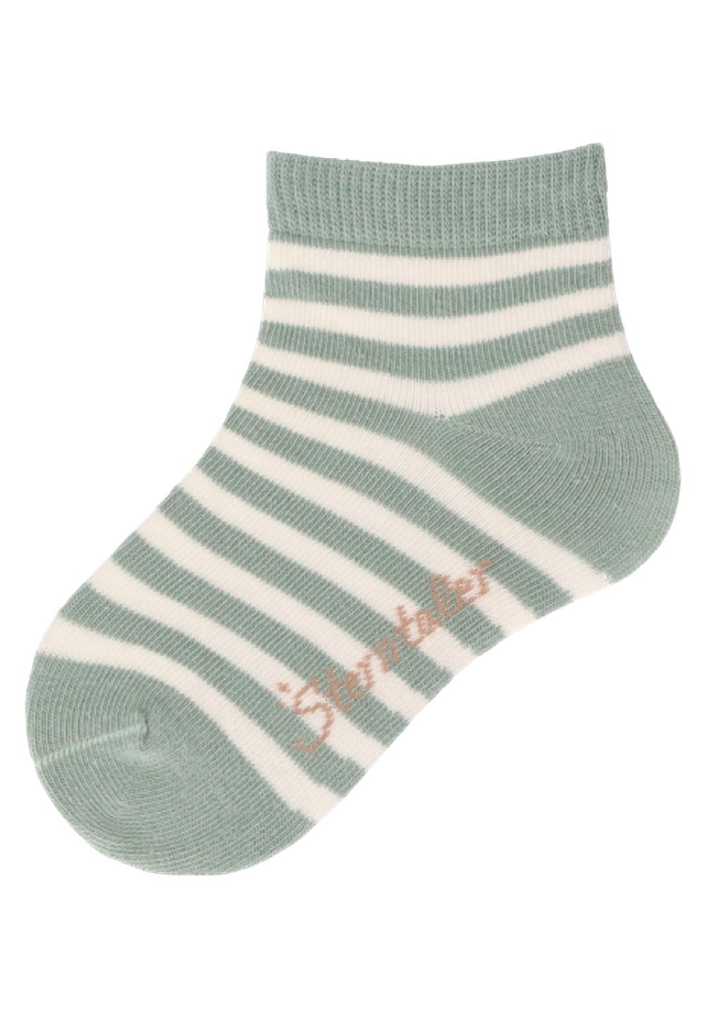 babymarkt Kurz-Socken 3er-Pack Rippe braun melange Günstig kaufen