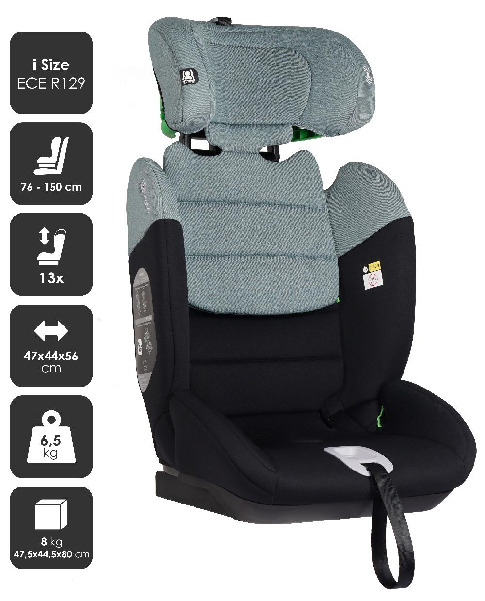 babymarkt Kindersitz Lumo türkis Kostenloser Versand international