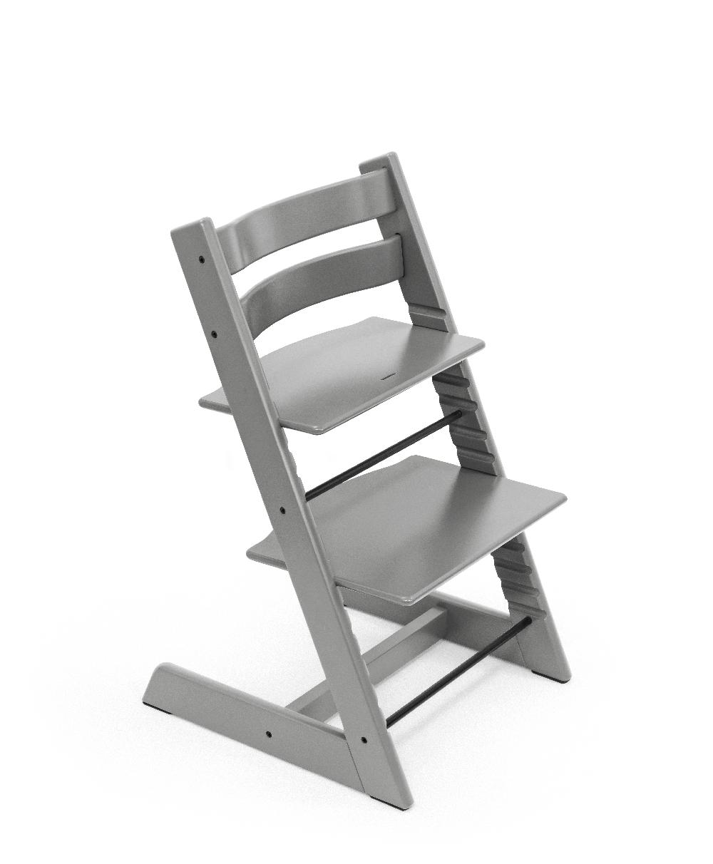 babymarkt Tripp Trapp Hochstuhl Buche Storm Grey inkl. Tray Storm Grey und Baby Set V2 Storm Grey Limitierter Zeitrabatt