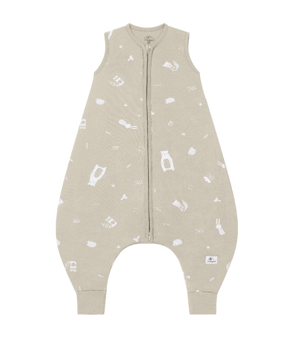 babymarkt Ganzjahresschlafsack smalig mit Füßen taupe