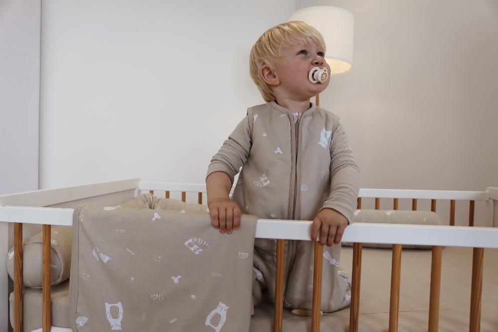 babymarkt Ganzjahresschlafsack smalig mit Füßen taupe Günstig kaufen