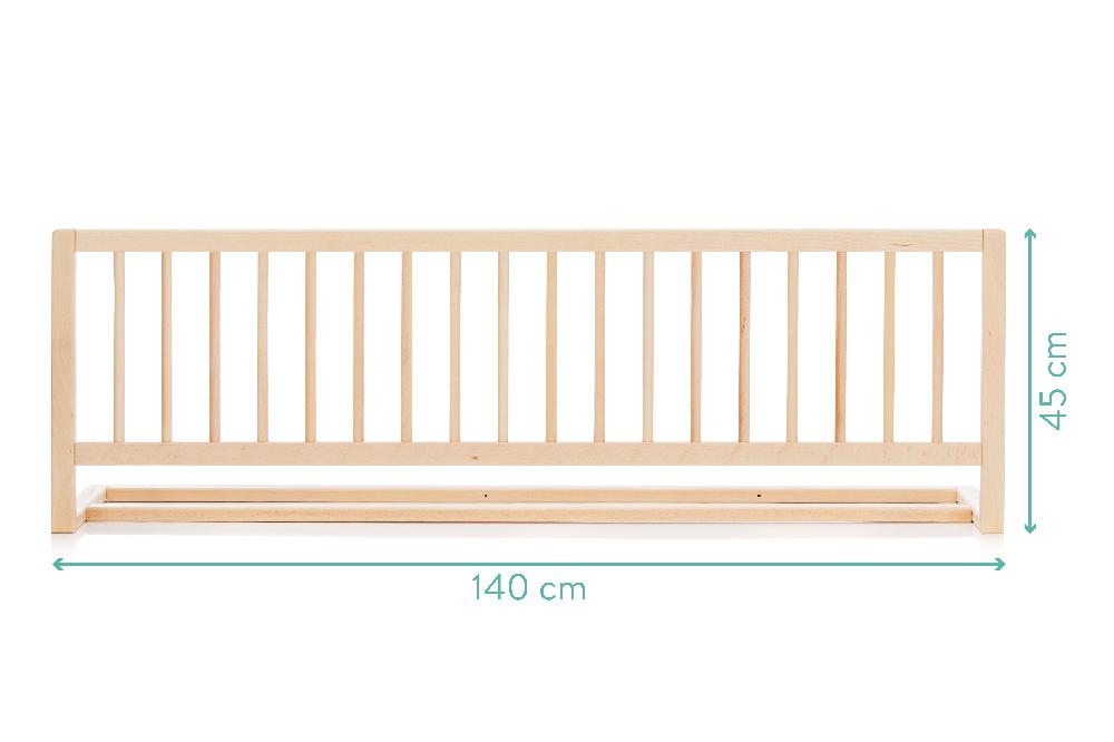 babymarkt Bettgitter Lilly 140 x 45 cm natur Exklusivangebot