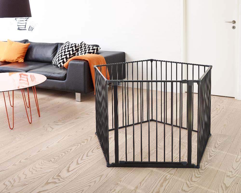 babymarkt BabyDan Schutzgitter Flex XXL 90 bis 350 cm schwarz Weihnachtsangebot
