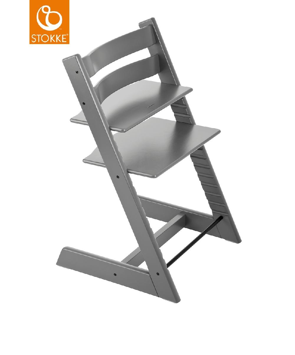 babymarkt Mega Tripp Trapp Set Hochstuhl Buche Storm Grey inkl. Newborn Set Grey und Baby Set V2 Storm Grey Top Angebot