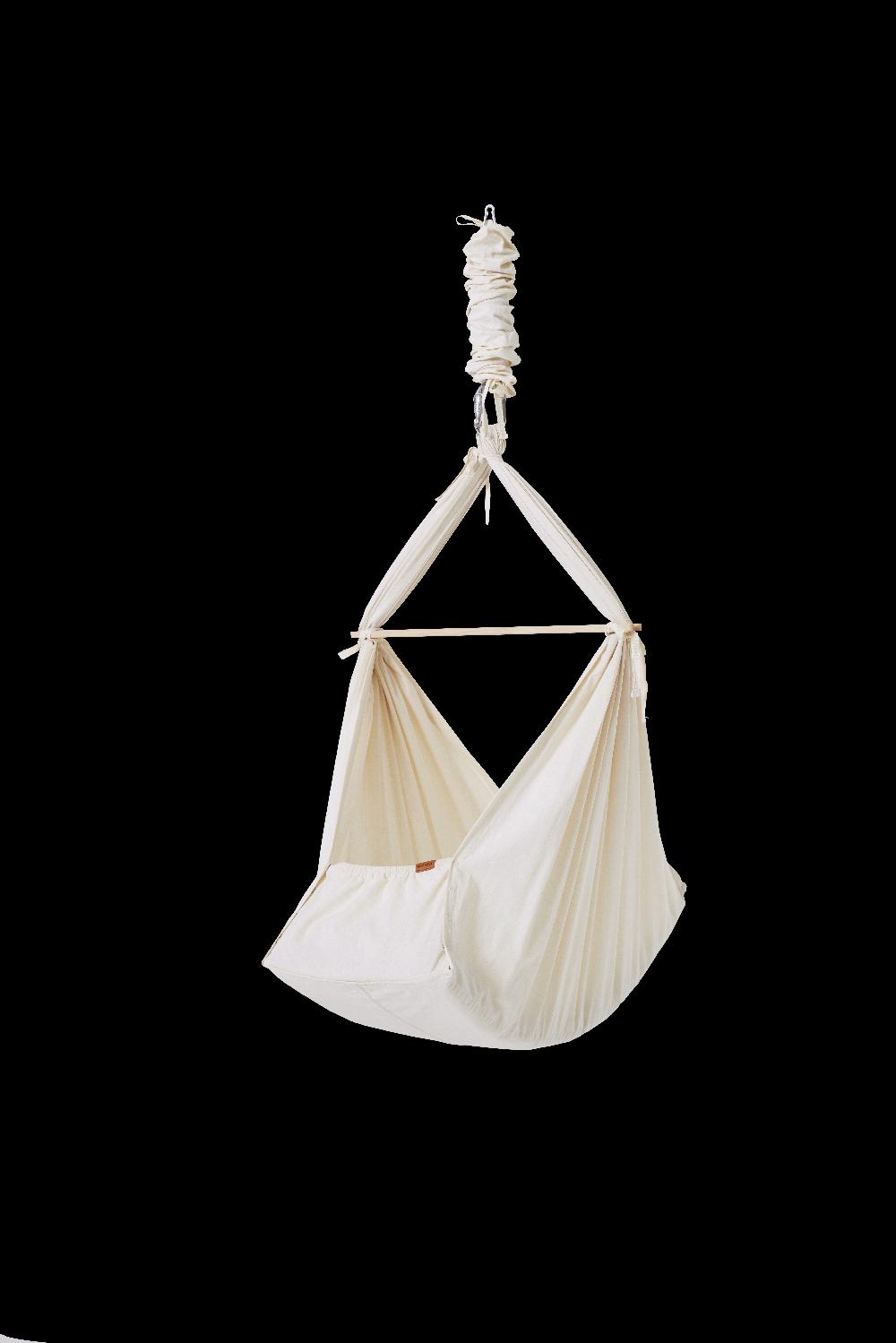 babymarkt -Set mit Ständer Federwiege Basic & Motor LeeLo01 beige/grau Zeitlich begrenztes Angebot