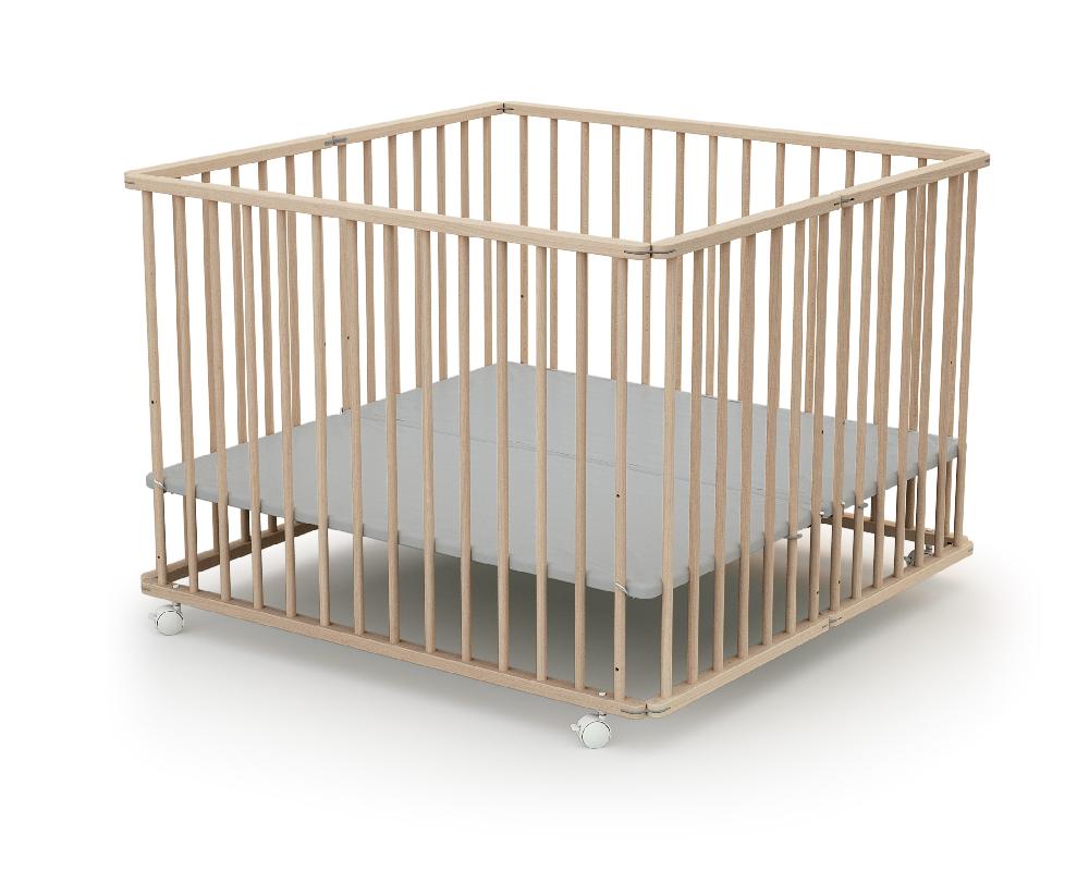 babymarkt Laufgitter faltbar 100 x 100 cm Buche unbehandelt Bestseller