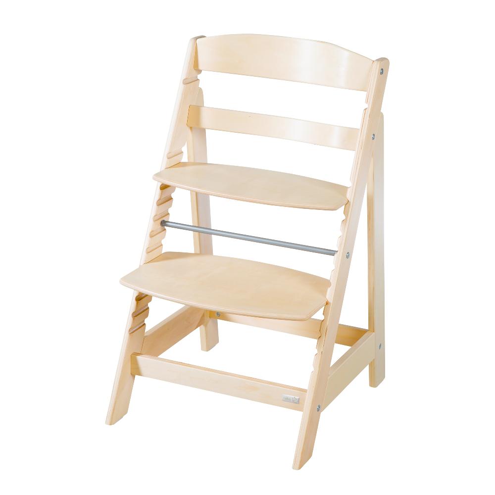 babymarkt Treppenhochstuhl Born Up natur Set 2 in 1 inkl. Aufsatz Greyish gesteppt Riesige Rabatte