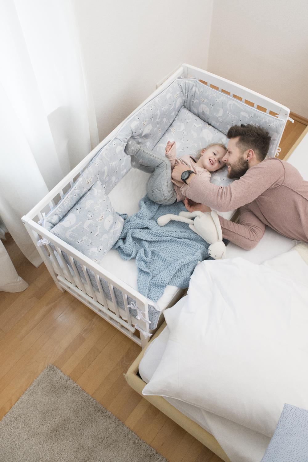 babymarkt Beistellbett Micky weiß Clearance-Verkauf