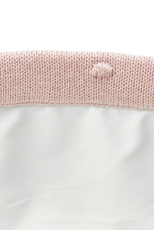 babymarkt Wickeltischkörbchen klein Knots Soft Pink zollfrei