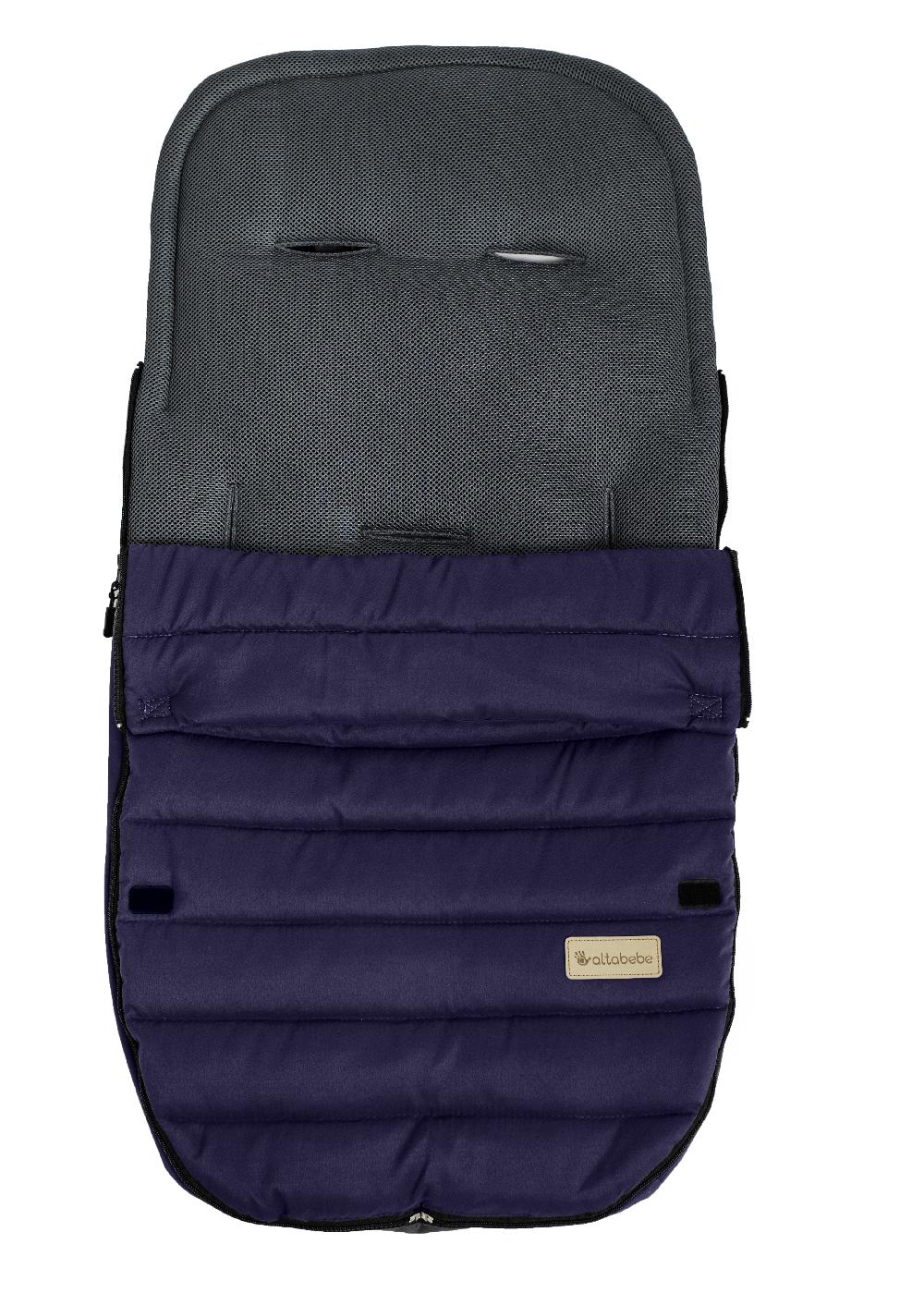 babymarkt Sommerfußsack Air mit Mesh für Buggy marine