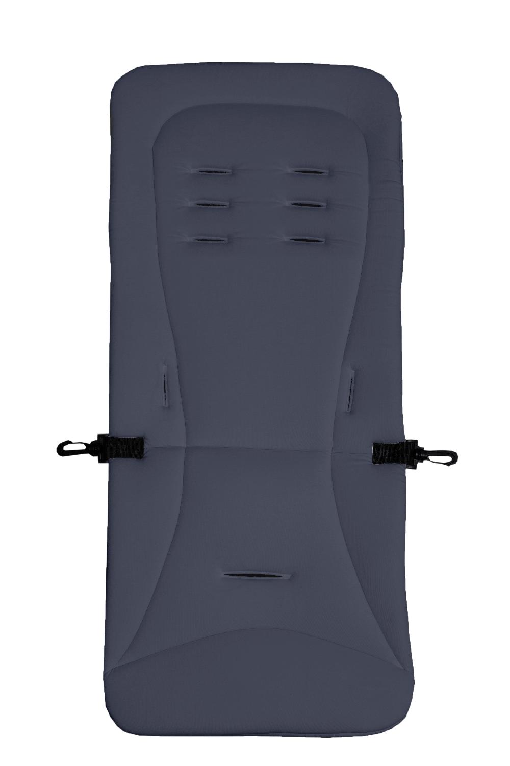 babymarkt Buggysitzauflage Memory Foam dunkelgrau
