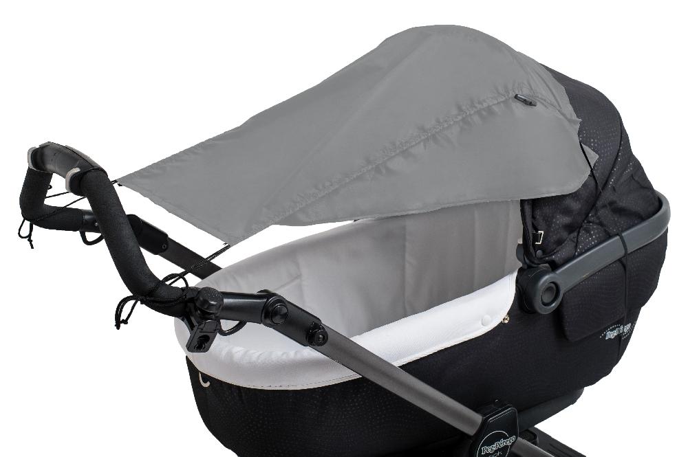 babymarkt Sonnensegel Classic mit Seitenschutz hellgrau