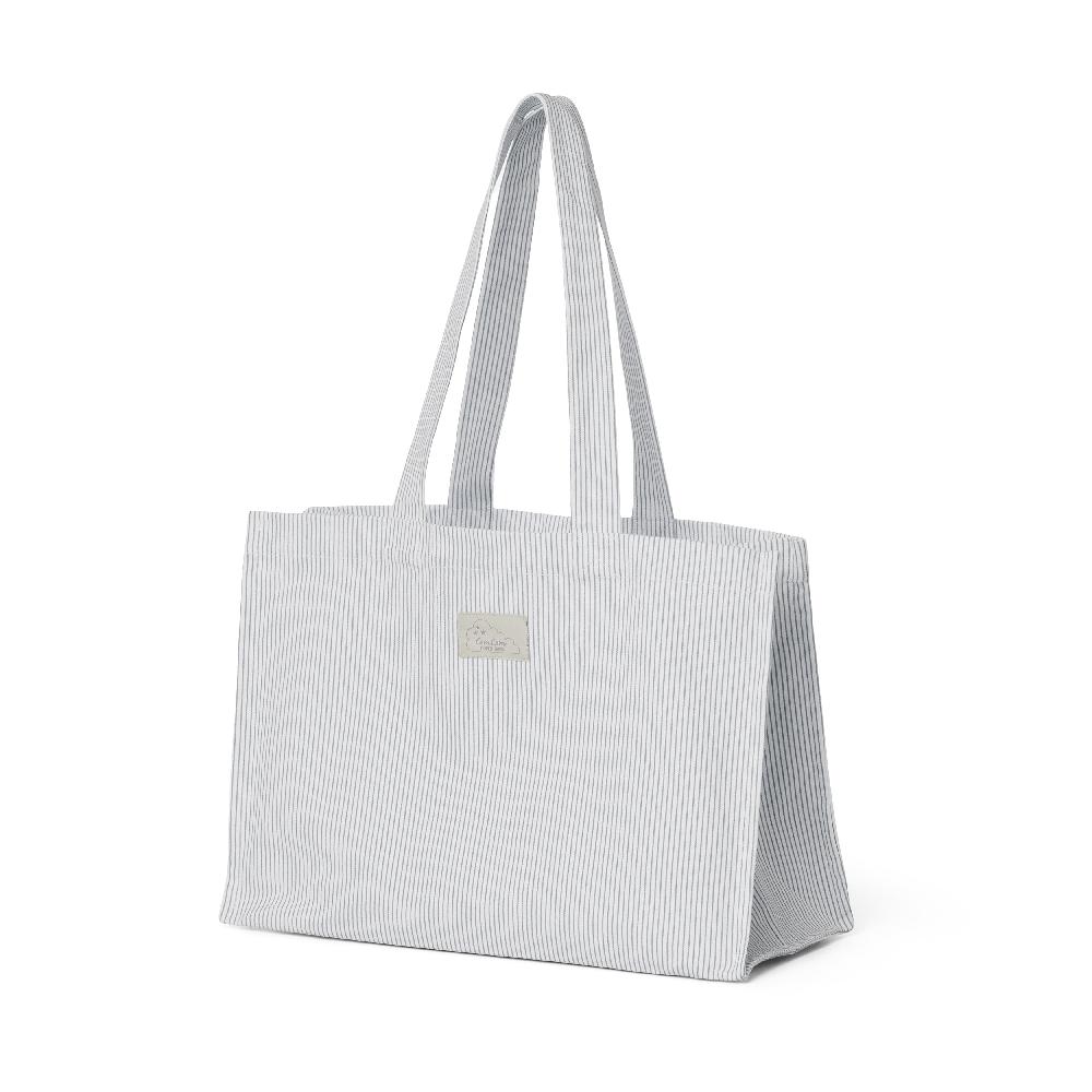 babymarkt Canvas Tragetasche Classic Stripes Blue