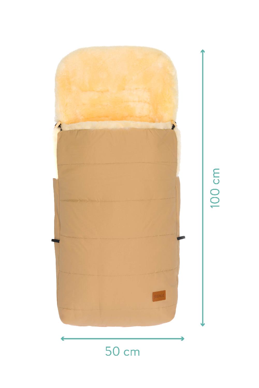 babymarkt Winterfußsack Bernina Lammfell cappuccino Flash Sale