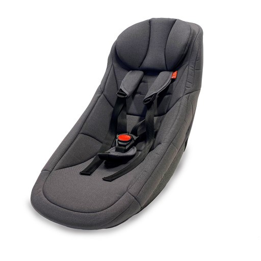 babymarkt Kinderfahrradanhänger Cocoon Zweisitzer green/black inkl. Babysitz für Outback/Avenida und Traveller Lagerräumung
