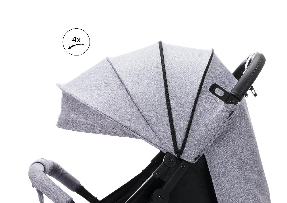 babymarkt Buggy Styler Hellgrau Melange Top Angebot