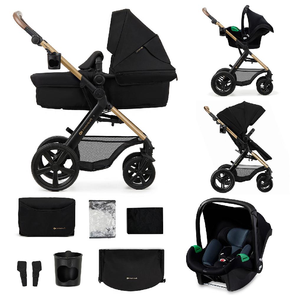 babymarkt Kombikinderwagen MOOV2 XL Pure Black Neueste Mode