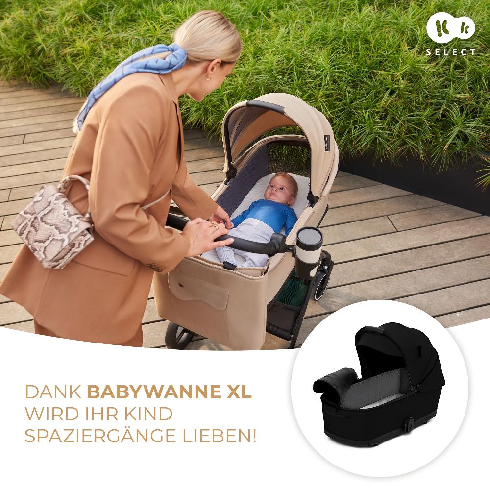 babymarkt Kinderwagen YOXI 2in1 pure black Online Outlet