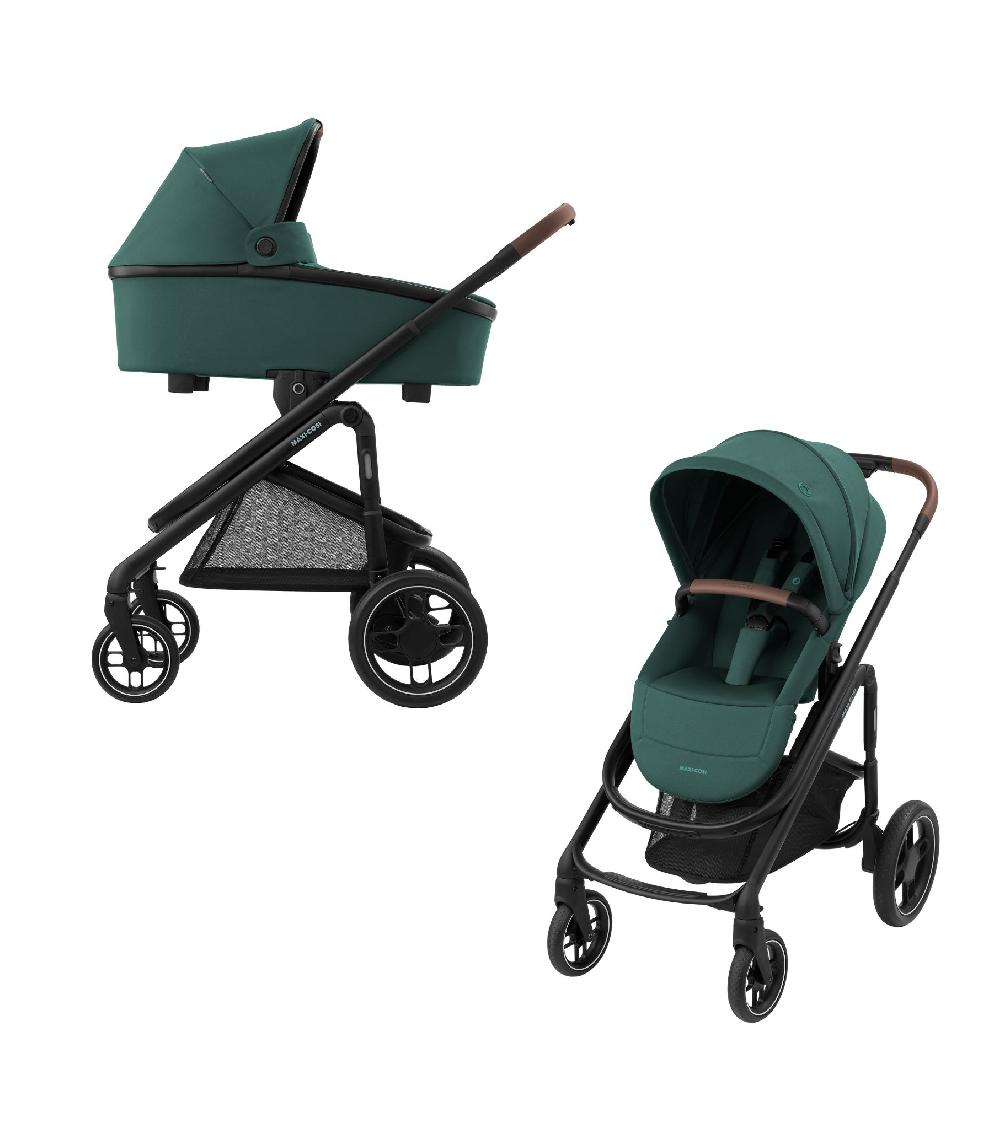 babymarkt Kombikinderwagen Plaza Plus Essential Green Bestseller