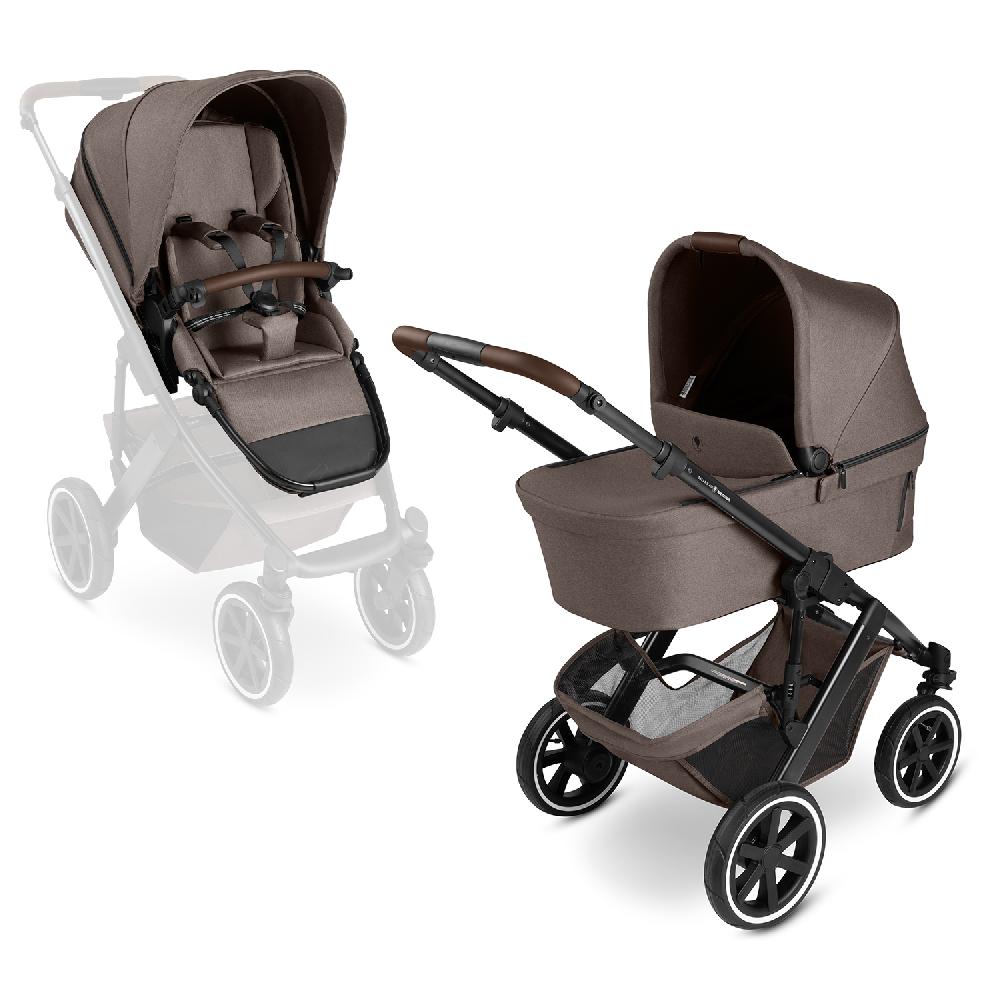 babymarkt Kombikinderwagen Salsa 5 Air inkl. Wickeltasche Urban und Winterfußsack nature Kauf eins, bekomm eins gratis