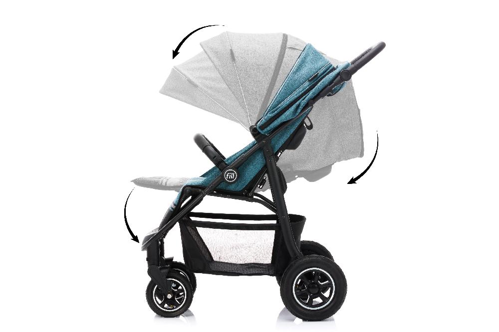 babymarkt fill Sportwagen Adventure Air blau Super Sparpreis