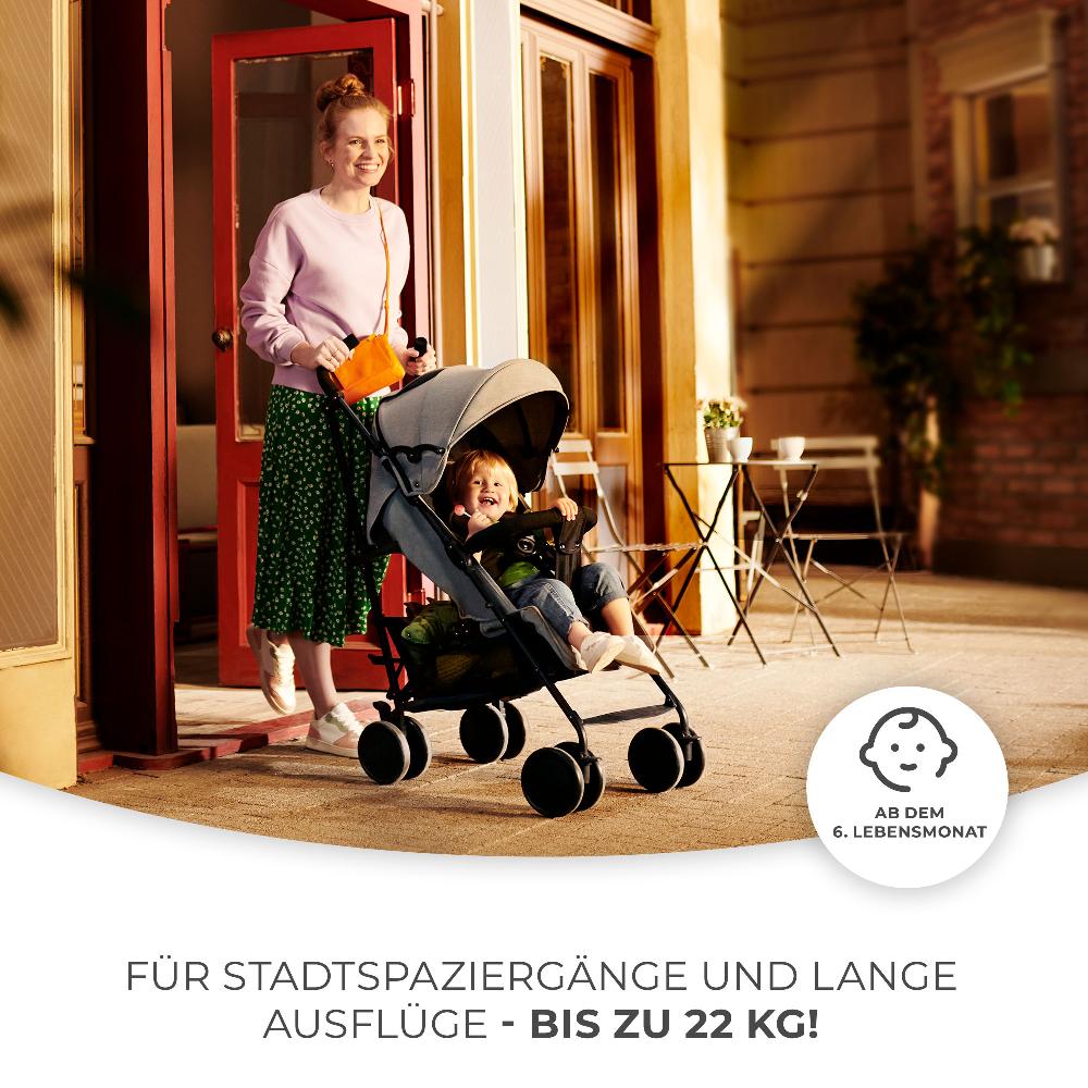 babymarkt Buggy SIESTA Rosa Kostenlose Rückgabe