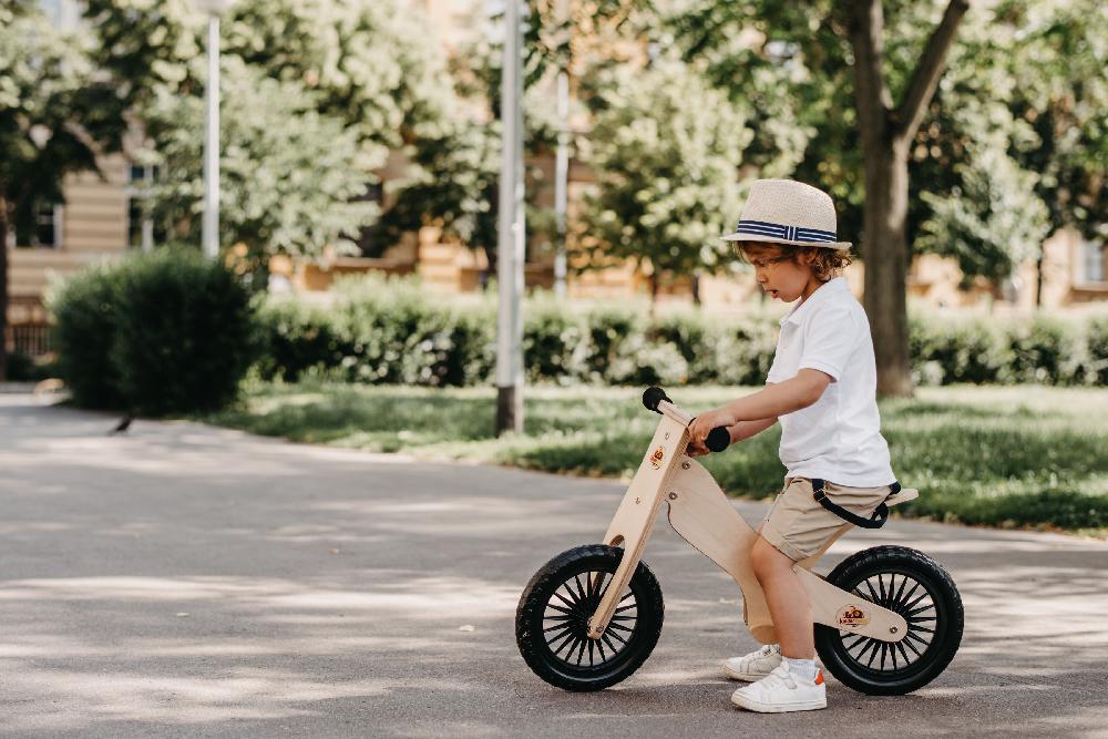 babymarkt Laufrad natur Auslauf