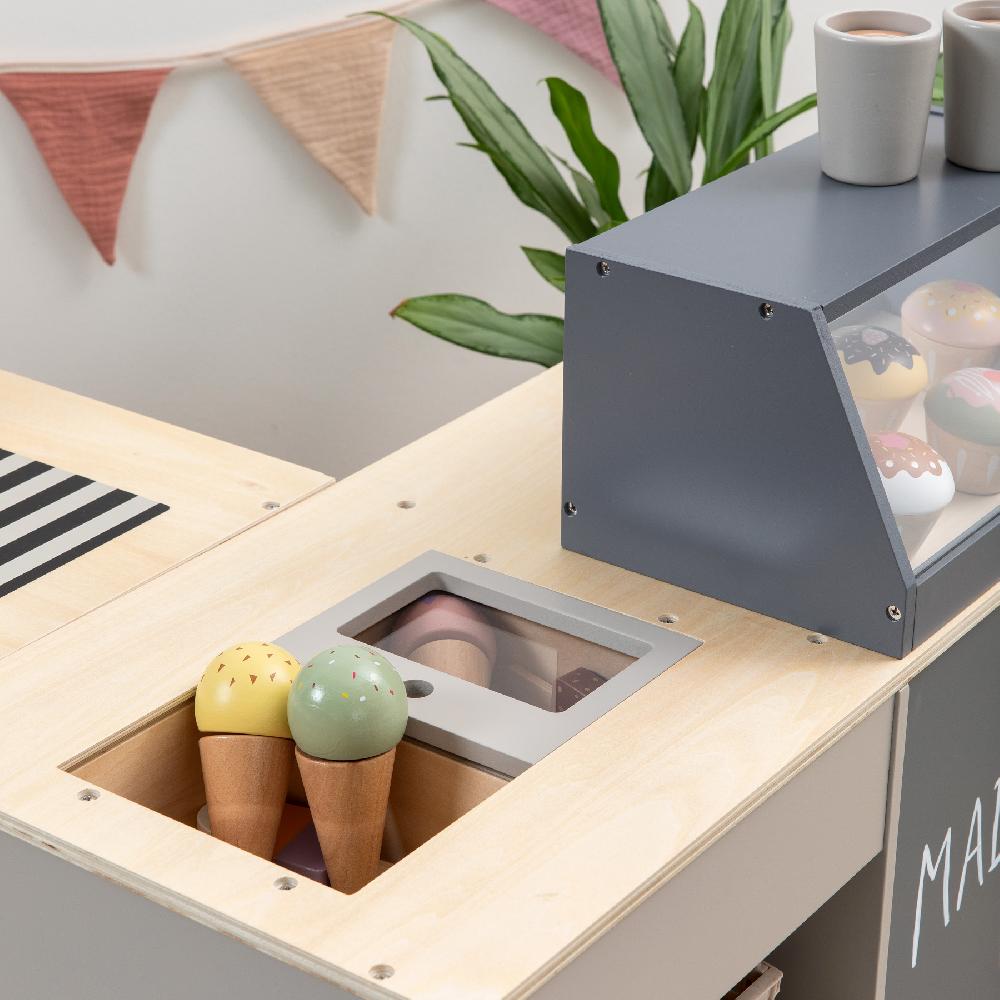 babymarkt Kaufladen Bollea warmgrau/natur Cyber Monday