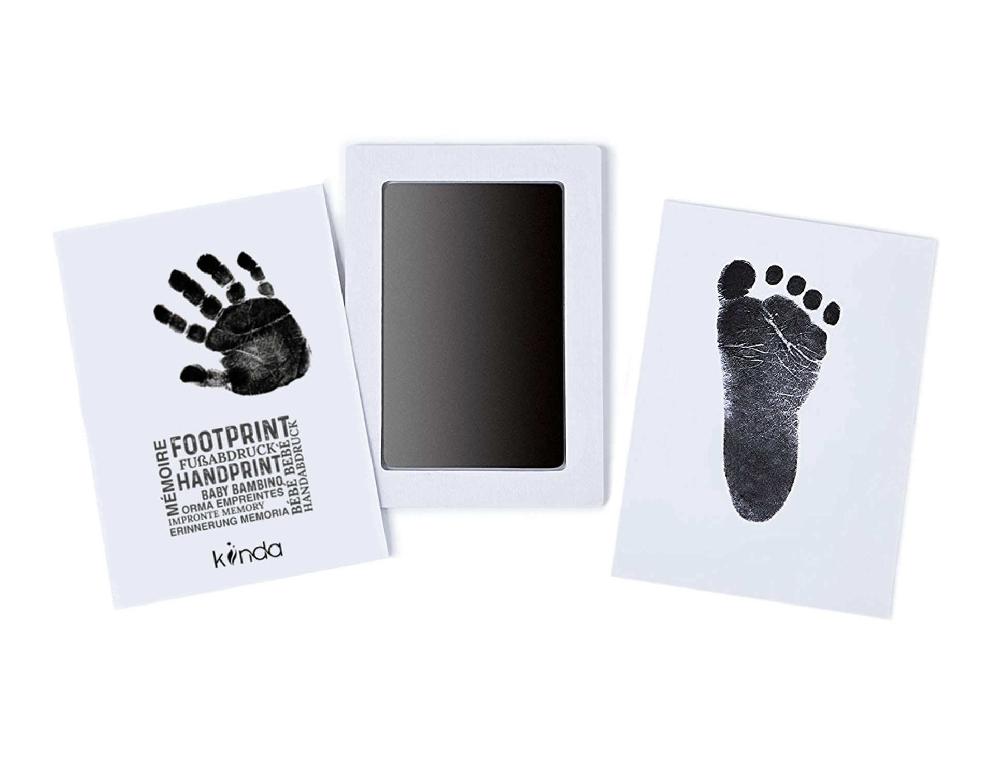 babymarkt Hand- und Fußabdruckset CleanTouch in schwarz Vatertagsangebot