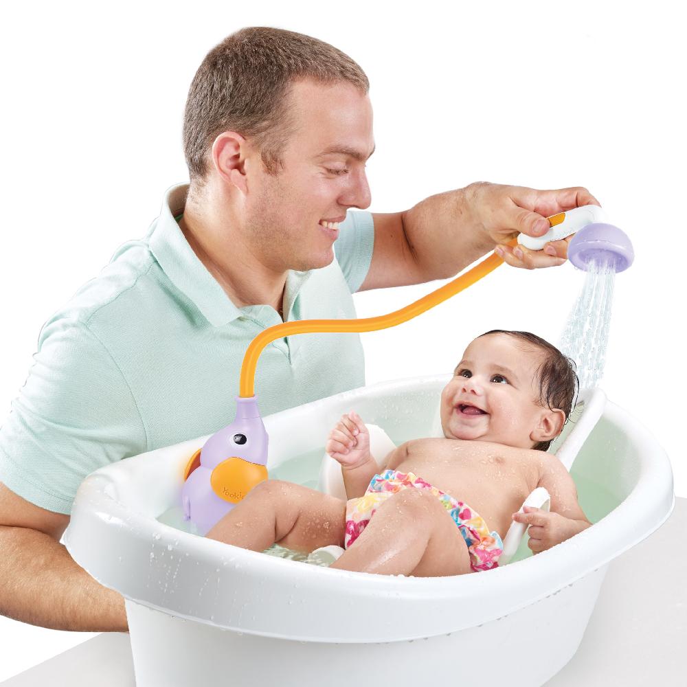 babymarkt Babydusche Elefant lila Top Angebot