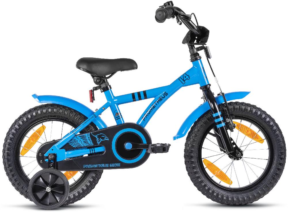babymarkt Kinderfahrrad 14" mit Stützräder blau-schwarz Neueste Mode