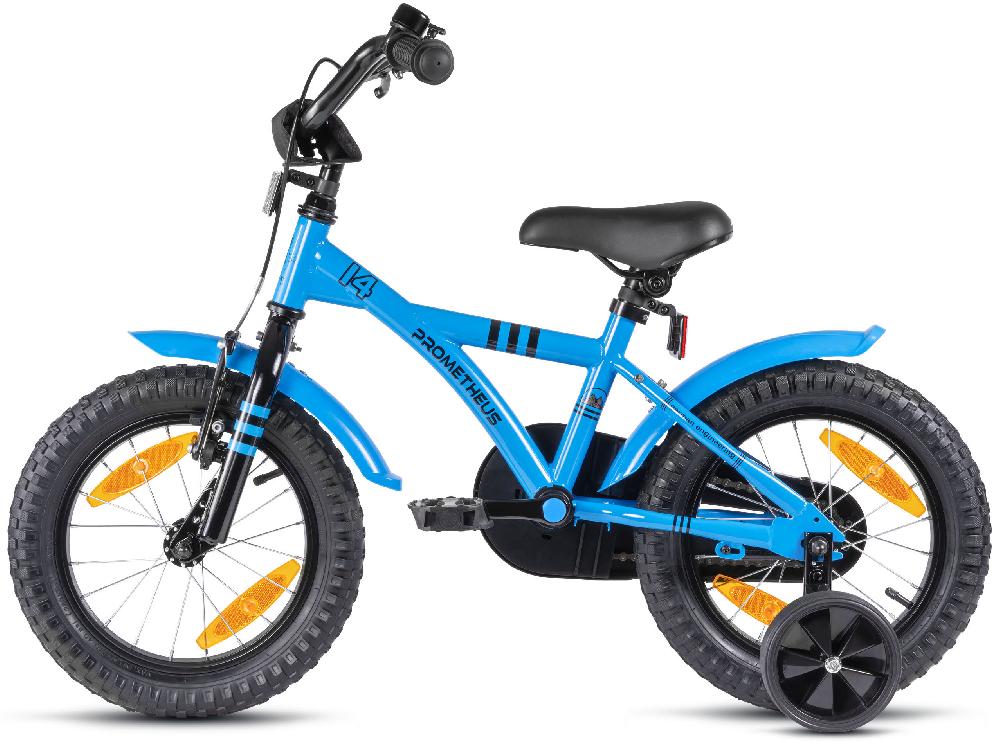 babymarkt Kinderfahrrad 14" mit Stützräder blau-schwarz Neueste Mode