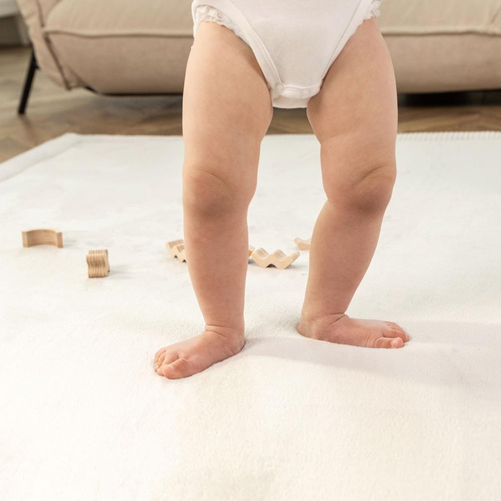 babymarkt Samtmatte-Spielmatte für Baby 200 x 150 cm Grau Zeitlich begrenztes Angebot