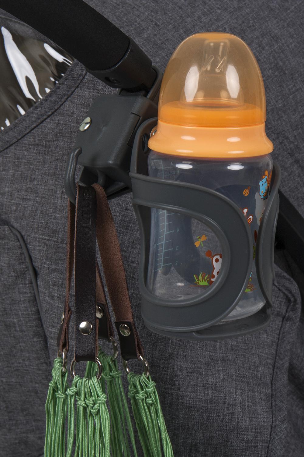 babymarkt Flaschenhalter mit Taschenhalter grau Bis zu 50% Rabatt