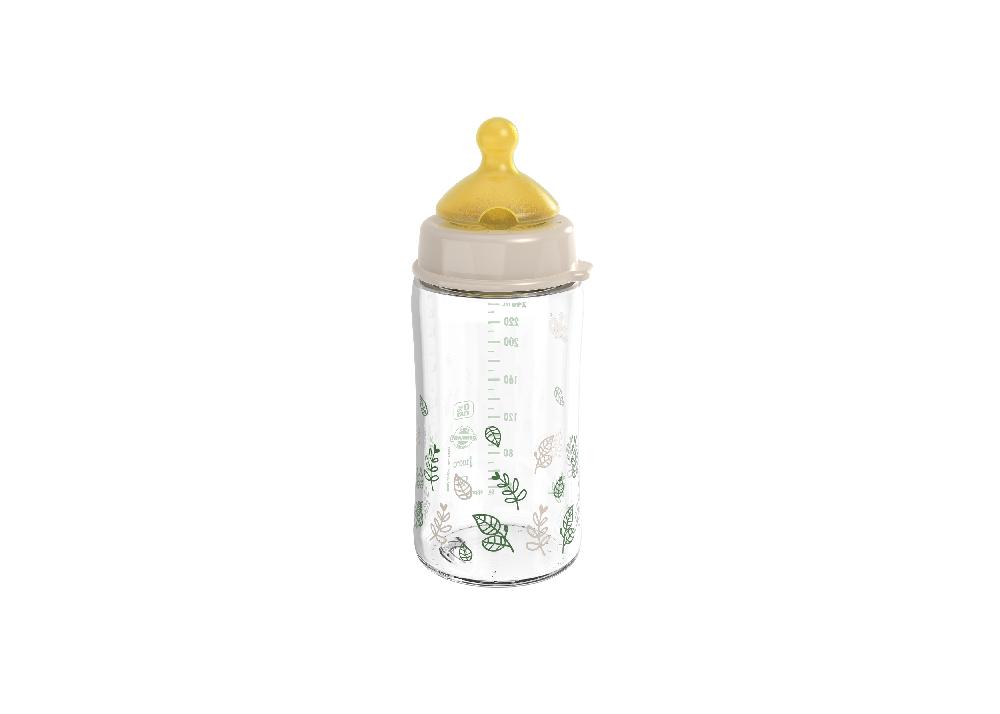babymarkt Weithalsflasche cherry green Girl 240 ml aus Glas Fabrik Onlineshop