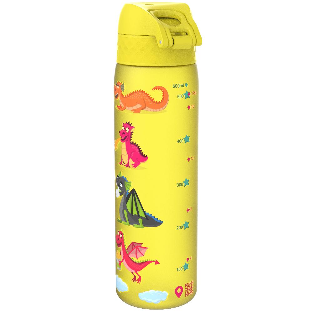 babymarkt Trinkflasche auslaufsicher 500 ml Drachen / gelb Versandkostenfrei