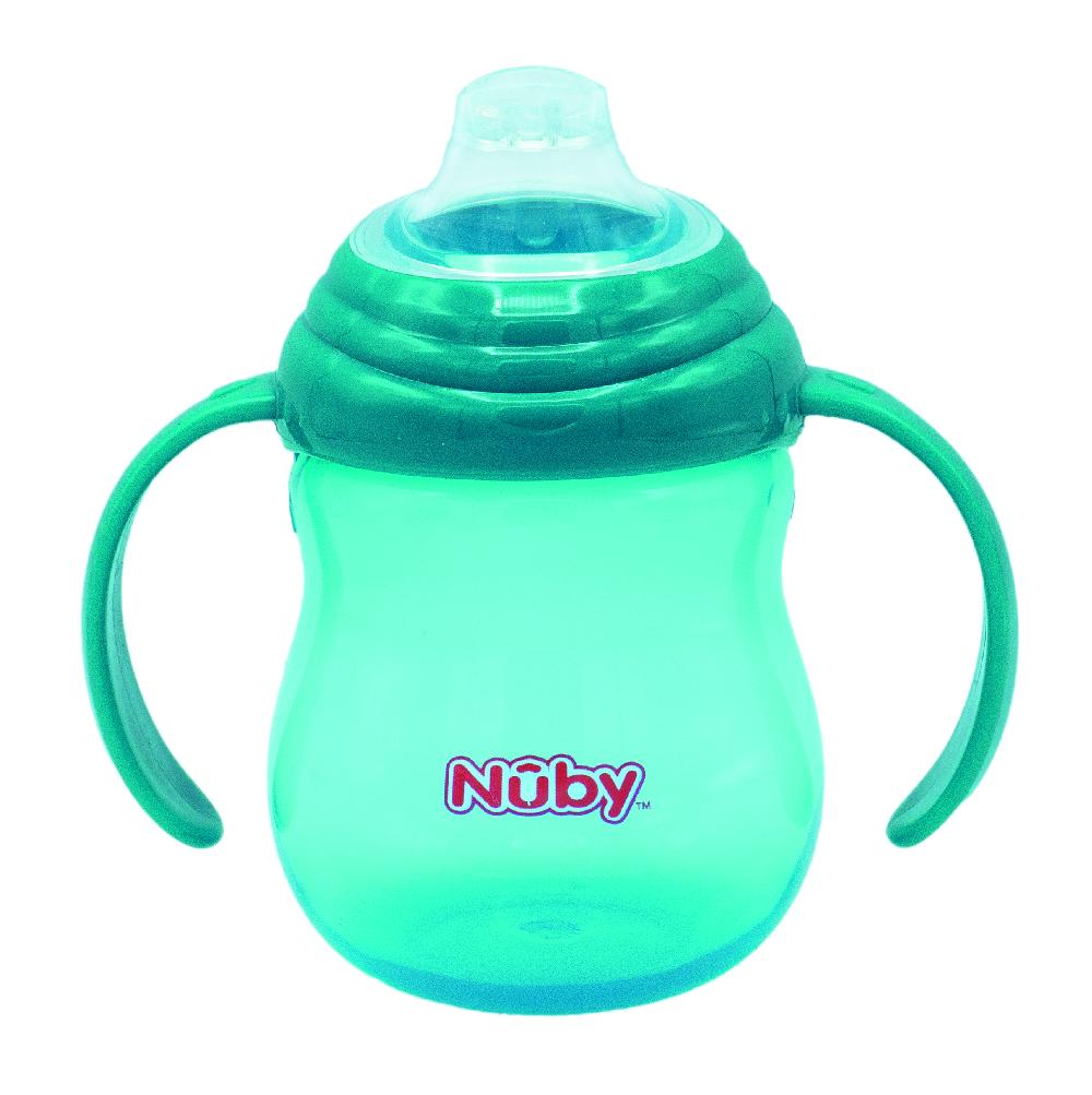 babymarkt Nûby Trinkhalmtasse No-Spill 270ml ab 6 Monaten in aqua Große Rabatte